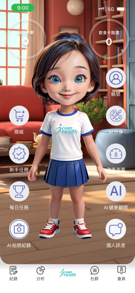 是方i健康手機App。（圖片來源/是方電訊）