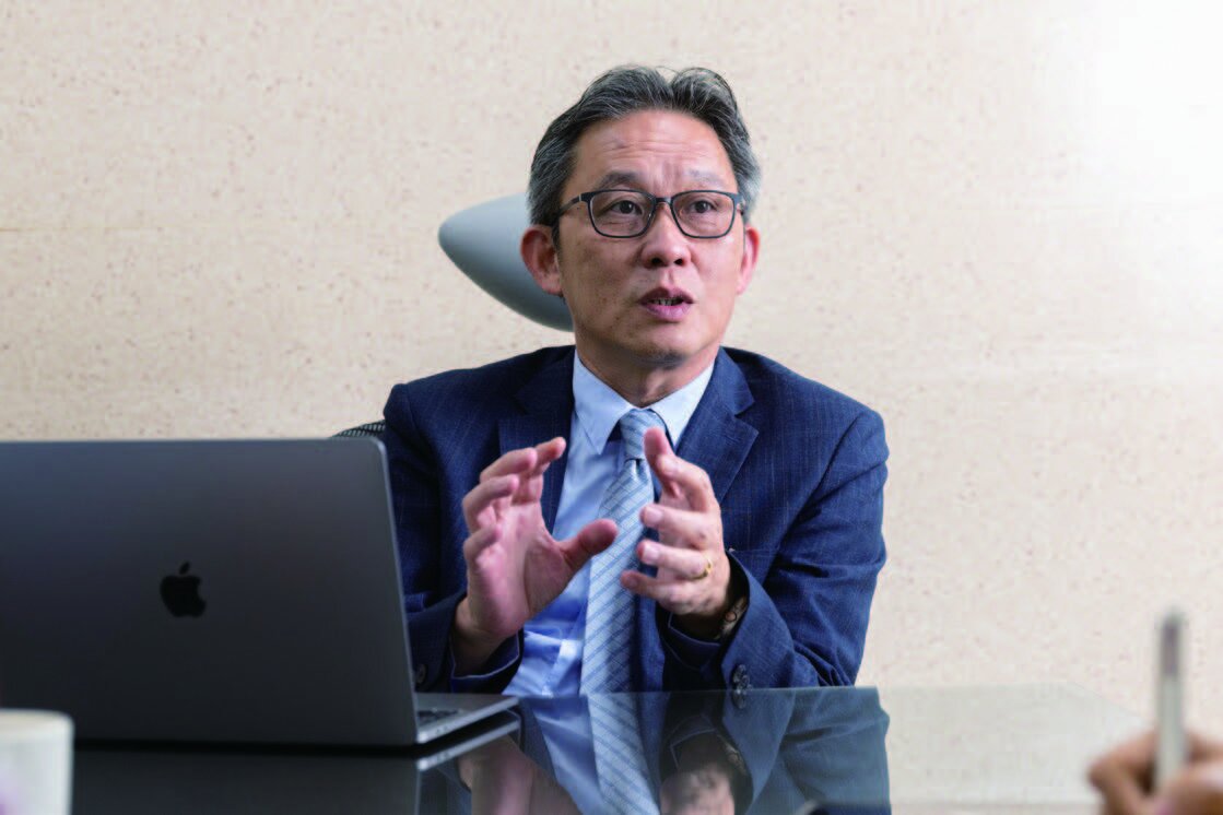 周孟賢侃侃分享青松準備上市的過程。(攝影/王永村)