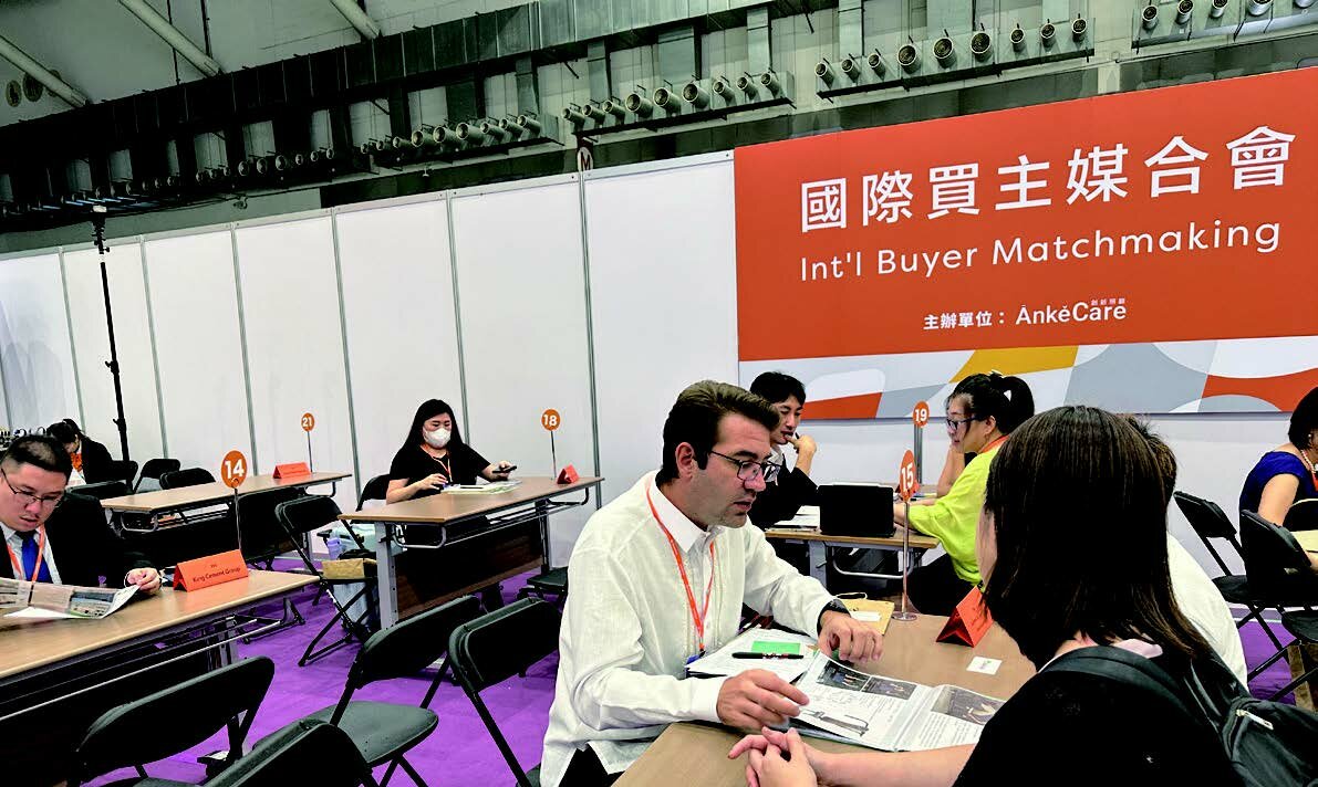 2024年展覽有多達11家海外參展商與國內照顧業者相互交流，進行跨國合作。(圖片來源/侒可傳媒)