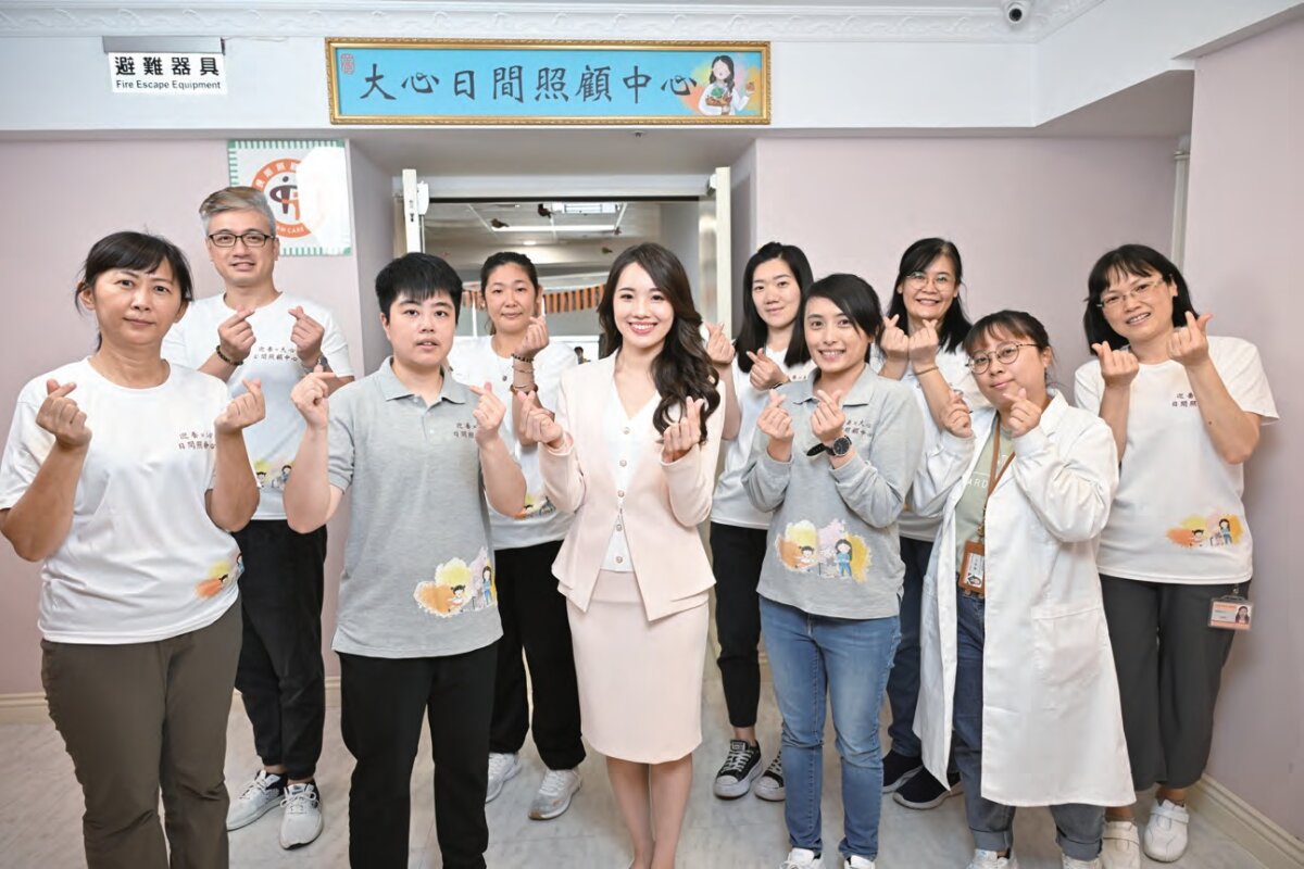 大心和迎養日照團隊成員來自各個領域，從籌備階段就接受課程訓練，同心齊力照護基隆長者。