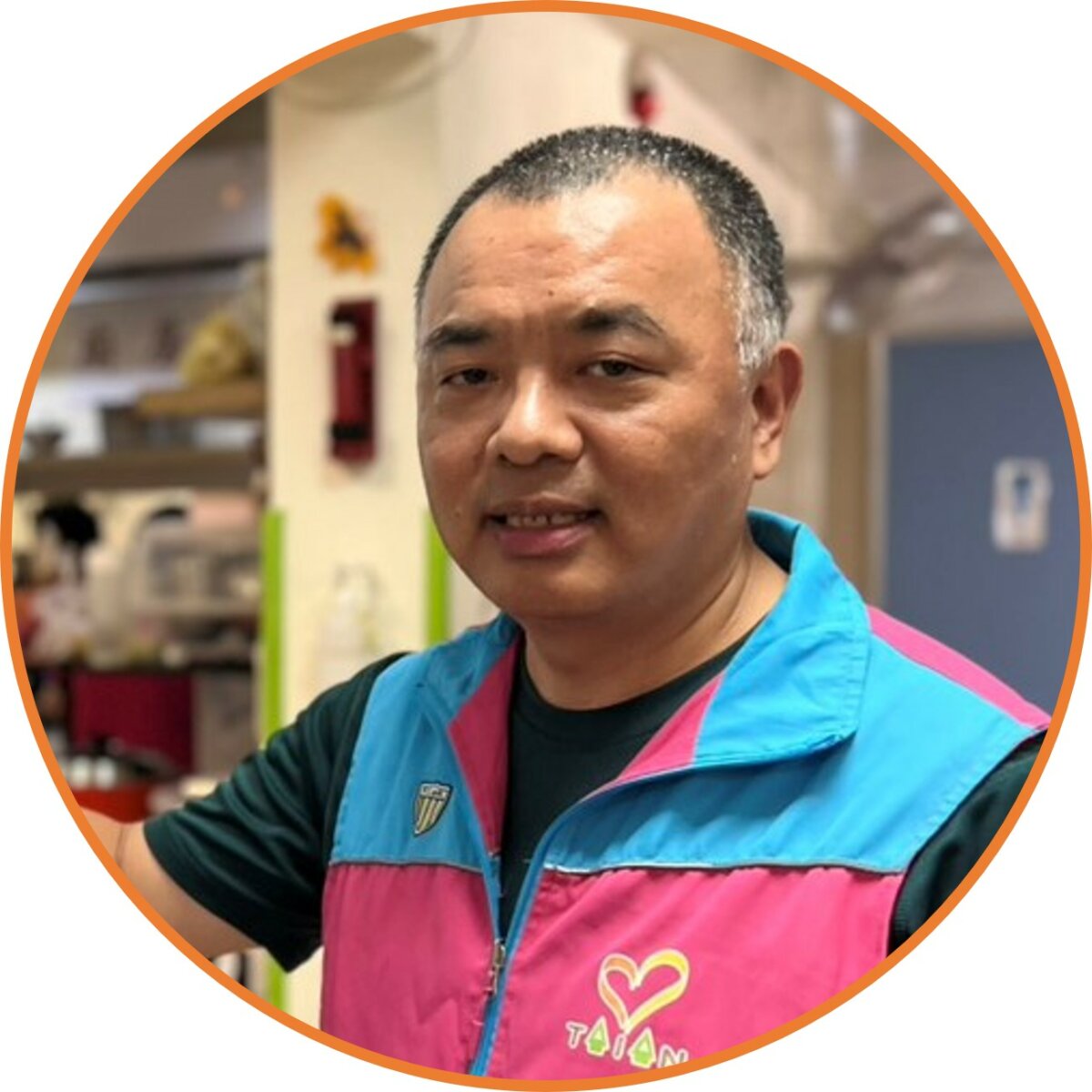 泰安社區長照機構負責人游建峰。