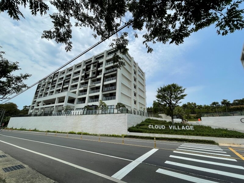 金色天地安養中心位於一里雲村園區內，針對60歲以上健康或亞健康的長輩，提供飯店級住宿環境。(攝影/戴淨妍)