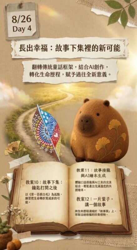 透過AI把創意變成更多人都能做到的事。(圖片來源/康思云)