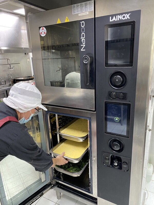 松柏園養護機構的中央廚房，今年10月已通過HACCP認證。(圖片來源/永信基金會)