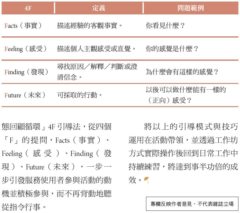 活動引導技巧