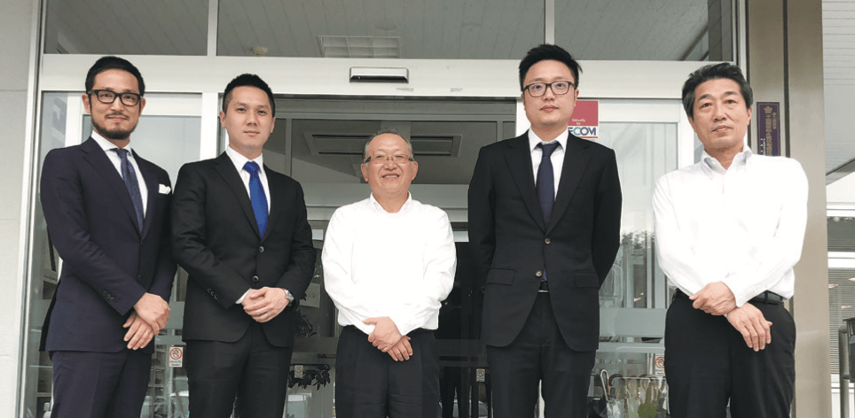 謝承翰前去日本KISSEI原廠拜訪交流，獲得日方高度重視