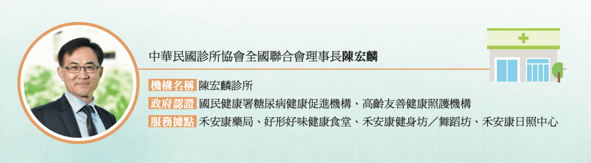 中華民國診所協會全國聯合會理事長陳宏麟-創新照顧
