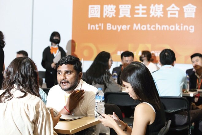 台北國際照顧博覽會，集結來自日本、丹麥與印度等國的品牌，共同打造國際館。(圖片來源/侒可傳媒)