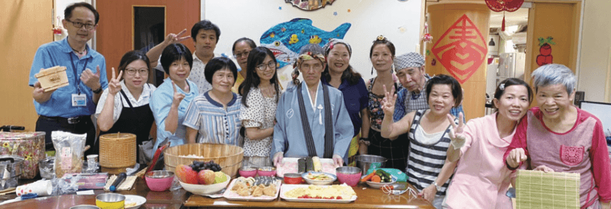 彰化老人養護中心圓夢計畫，讓日本料理大廚阿公重現好手藝。（圖片來源／彰化老人養護中心）