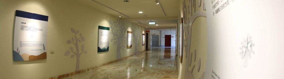 生命迴廊則以「樹」為主要構想，