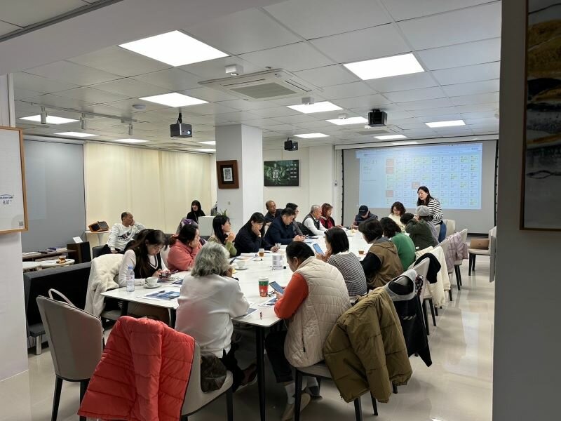 科技城化身「陪跑教練」長期陪伴優化的合作夥伴，新北市協會前來參訪。(圖片來源/科技城)
