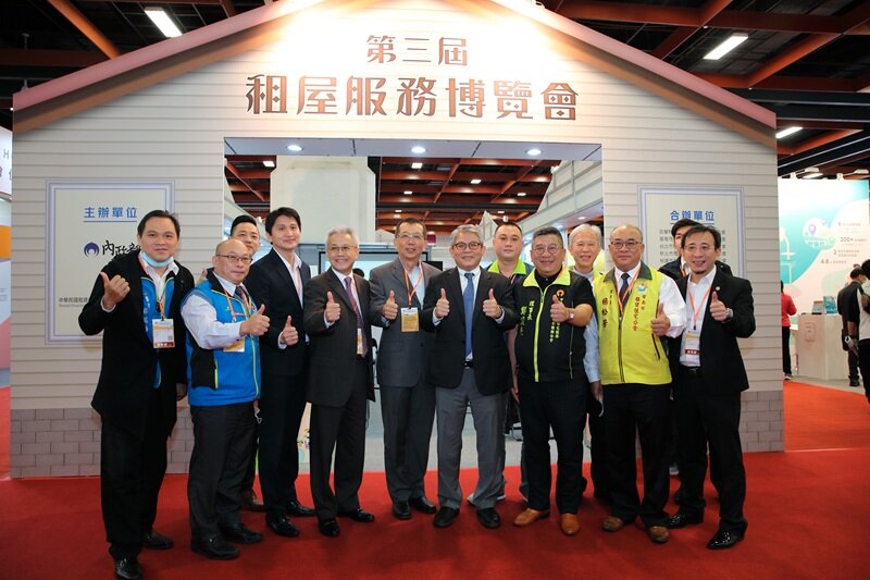內政部攜手租賃住宅服務商業同業公會全聯會在台北國際照顧科技應用展中展出，凸顯在地安老、友善住宅的議題。（攝影／盧春宇）