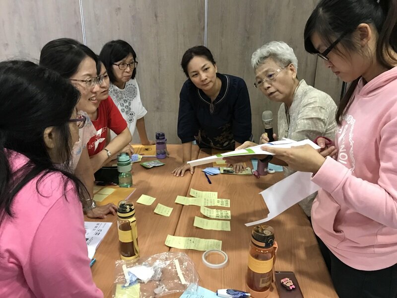 Level III課程分組活動。（圖片來源／長照專協）