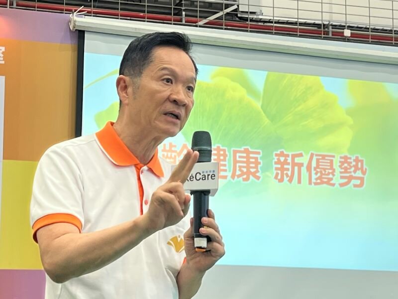亞洲健康智慧園區創辦人彭培業今天出席侒可傳媒主辦的「高齡友善住宅發展趨勢論壇」。(攝影／侯俐安)