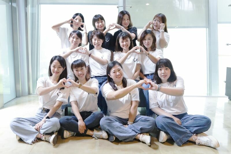 羅東博愛居家護理所護理長陳麗芬與居家照護團隊夥伴（圖片來源／陳麗芬）