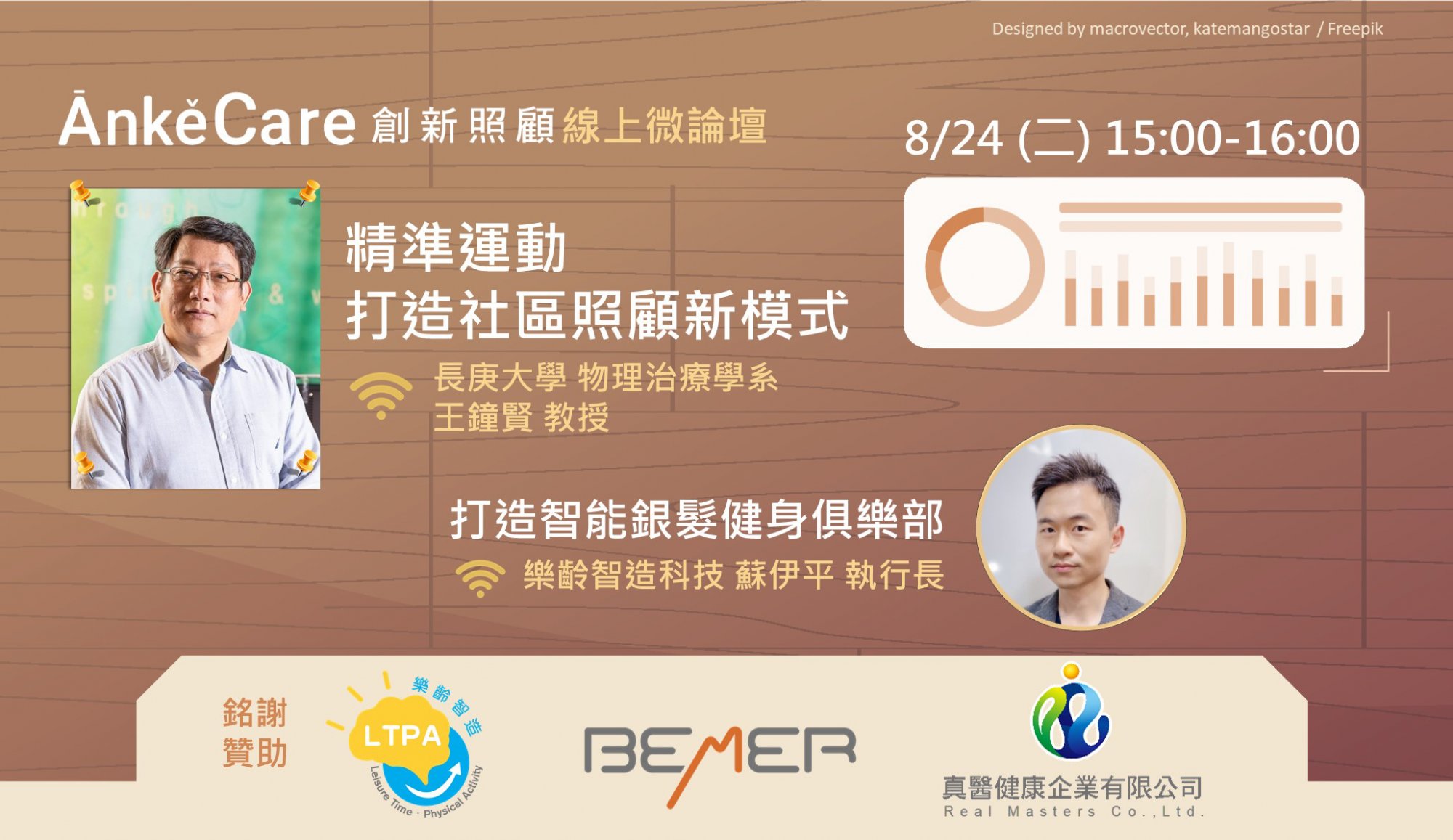 《創新照顧》線上微論壇　精準運動打造社區照顧新模式
