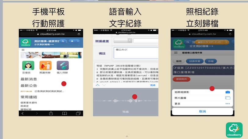 連續性照護平台 雲果 - 安可創新長照