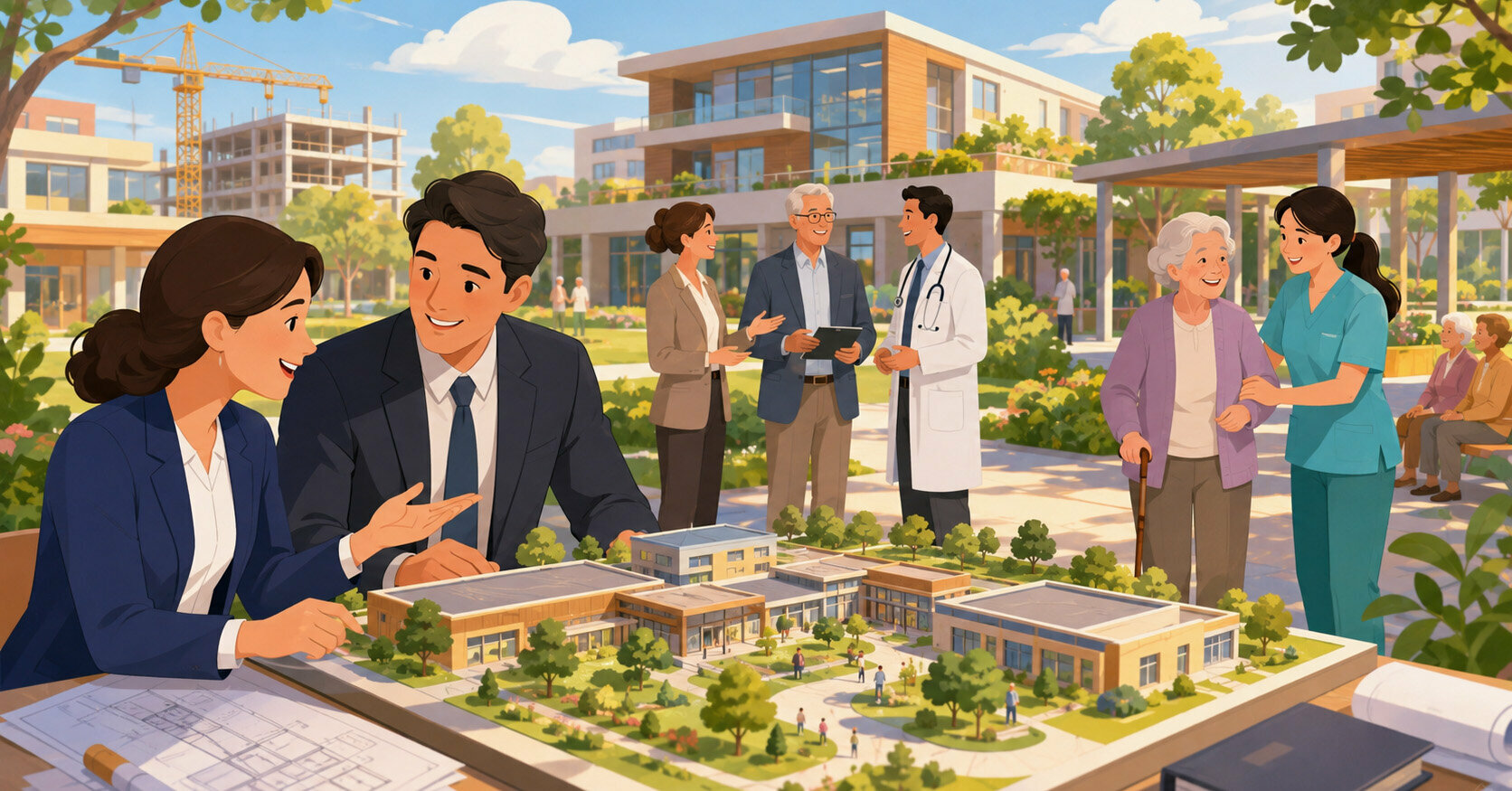 21件長照促參案拚4千床！住宿機構公私協力版圖一覽｜住宿機構新版圖