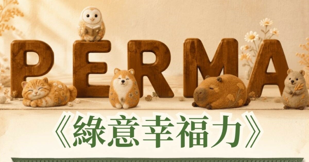 【康思云專欄】從綠色照顧找到幸福力：非藥物輔療整合時代，提升專業、陪伴家人的五種方式