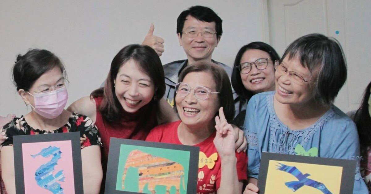【康思云專欄】舊雜誌化身絕美拼貼 藝術輔療翻轉長者自我形象